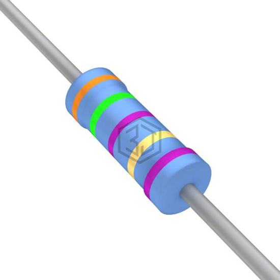 YR1B35R7CC - TE Connectivity Passive Product - Through Hole Resistors
