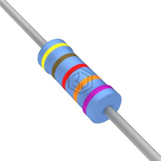 YR1B412KCC - TE Connectivity Passive Product - Through Hole Resistors