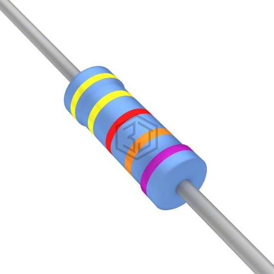 YR1B442KCC - TE Connectivity Passive Product - Through Hole Resistors
