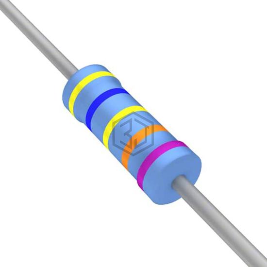 YR1B464KCC - TE Connectivity Passive Product - Through Hole Resistors