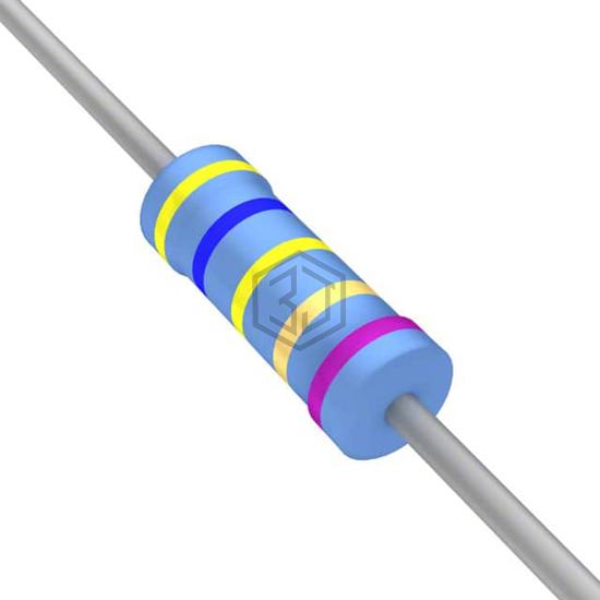 YR1B46R4CC - TE Connectivity Passive Product - Through Hole Resistors