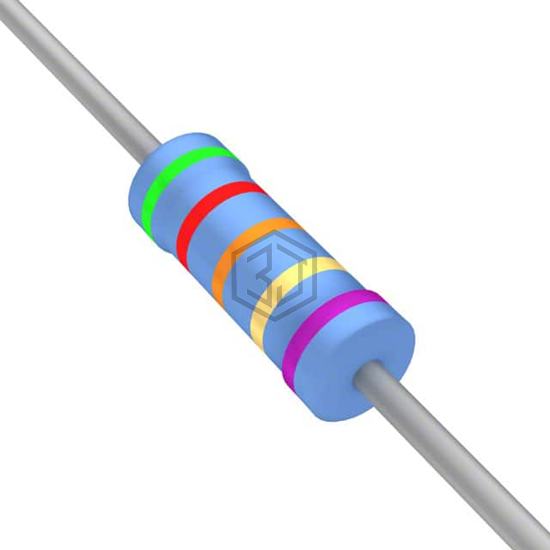 YR1B52R3CC - TE Connectivity Passive Product - Through Hole Resistors
