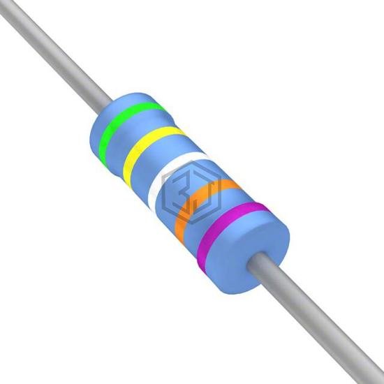 YR1B549KCC - TE Connectivity Passive Product - Through Hole Resistors