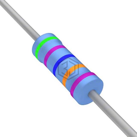 YR1B576KCC - TE Connectivity Passive Product - Through Hole Resistors