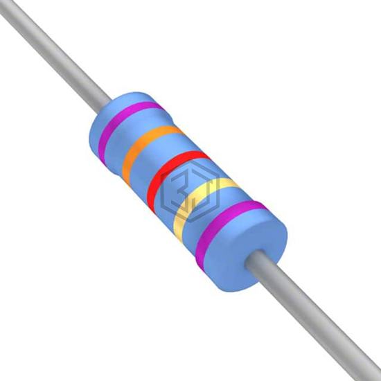 YR1B73R2CC - TE Connectivity Passive Product - Through Hole Resistors