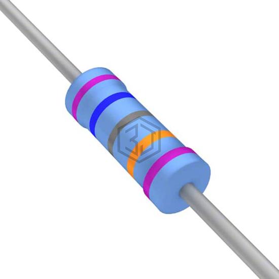 YR1B768KCC - TE Connectivity Passive Product - Through Hole Resistors