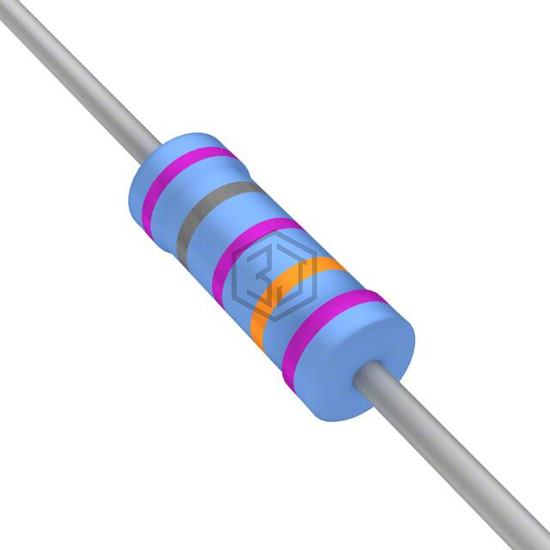 YR1B787KCC - TE Connectivity Passive Product - Through Hole Resistors