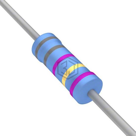 YR1B88R7CC - TE Connectivity Passive Product - Through Hole Resistors