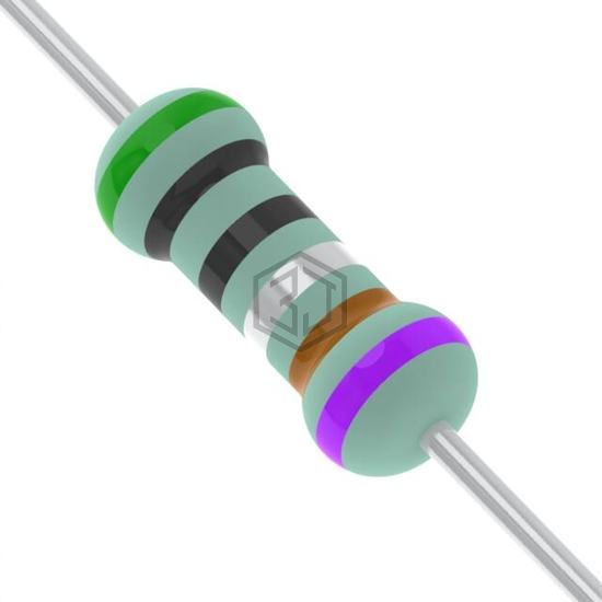 PNP7WVFT-91-5R - YAGEO - Through Hole Resistors