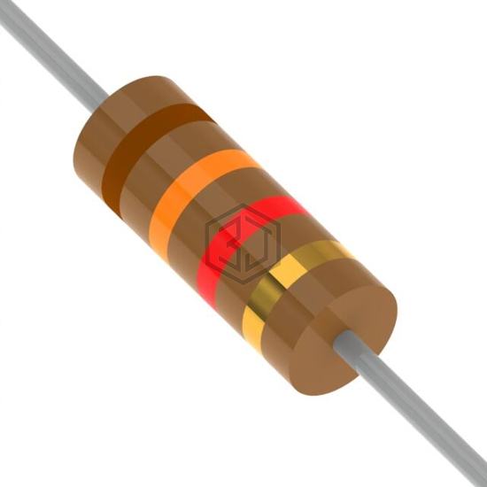 RC12JT1K30 - Stackpole Electronics Inc - Through Hole Resistors