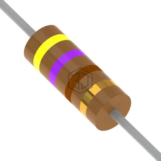 RC12JT470R - Stackpole Electronics Inc - Through Hole Resistors