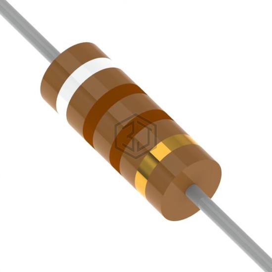 RC12JB910R - Stackpole Electronics Inc - Through Hole Resistors