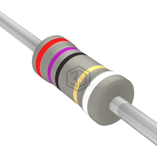 FRM-25JR-52-27R - YAGEO - Through Hole Resistors