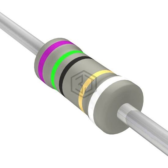 FRM1WSJR-52-75R - YAGEO - Through Hole Resistors