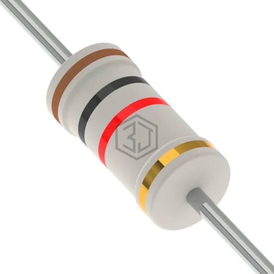 CFN-25JR-52-1K - YAGEO - Through Hole Resistors