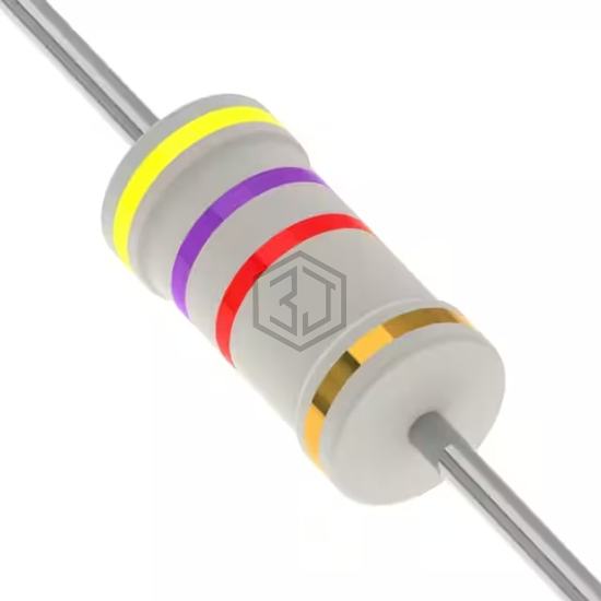CFN-25JR-52-4K7 - YAGEO - Through Hole Resistors
