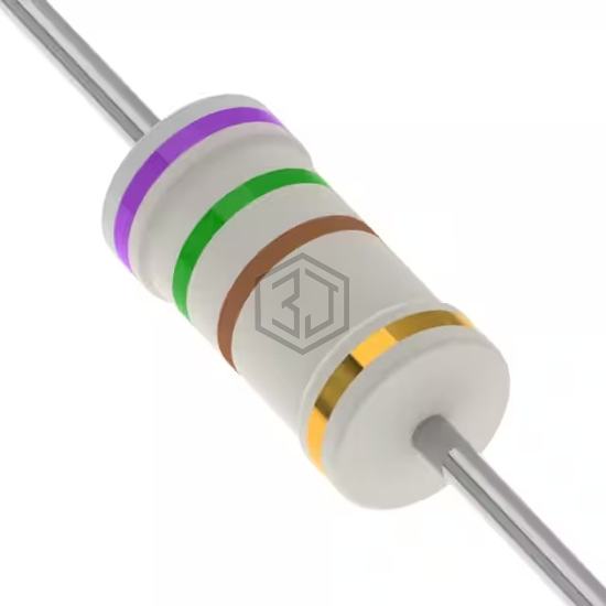 CFN-25JR-52-750R - YAGEO - Through Hole Resistors
