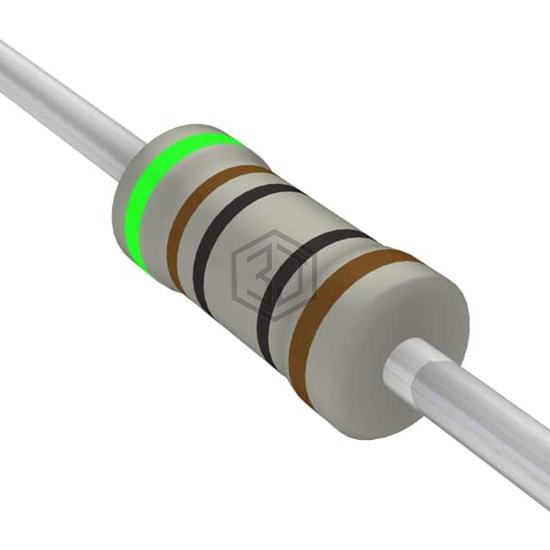 MFN-25FRF52-510R - YAGEO - Through Hole Resistors