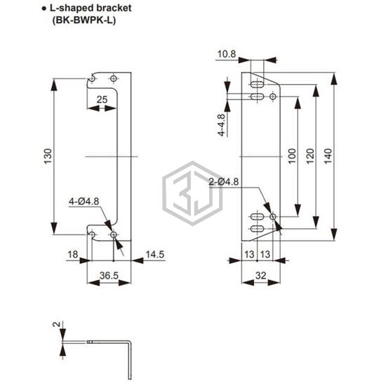 BK-BWPK-L - Autonics - Accessories
