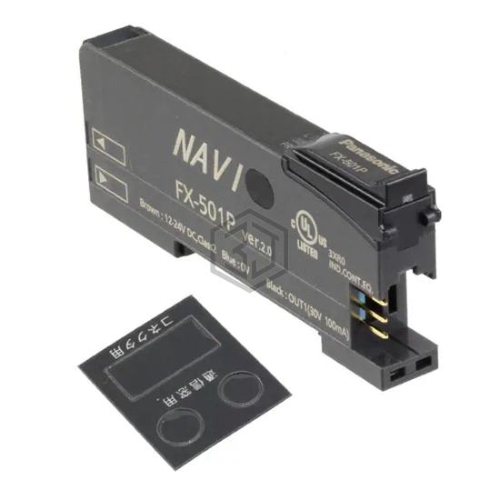 FX-501P - Panasonic Industrial Automation Sales - Amplifiers