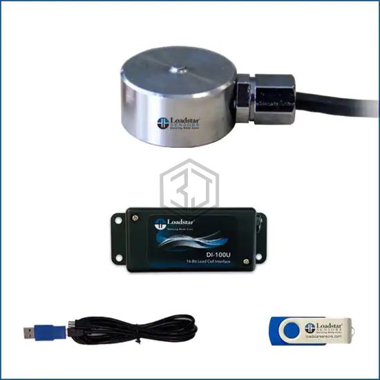 REB5-002M-D1MU-LP-C - Loadstar Sensors - Force Sensors - Industrial