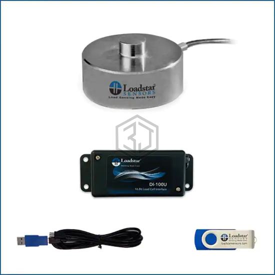 RSB1-05KM-D1MU-LP-C - Loadstar Sensors - Force Sensors - Industrial