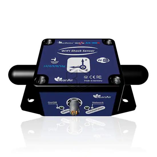 BND-WILOW-AX-3D-10G-EHR - Beanair GmbH - Motion Sensors - Accelerometers