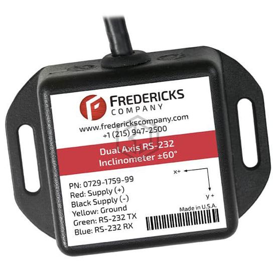 0729-1759-99 - The Fredericks Company - Motion Sensors - Inclinometers