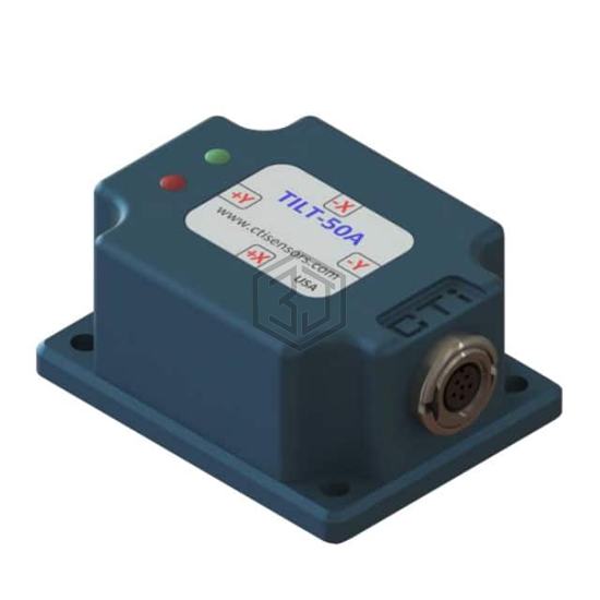 Tilt-50-A-4-A1 - CTi Sensors - Motion Sensors - Inclinometers
