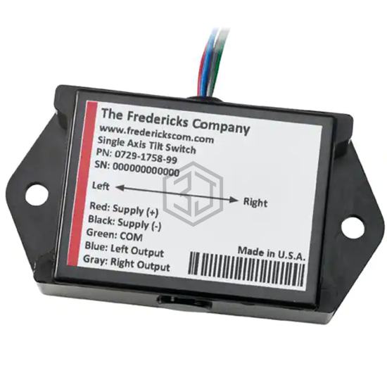 0729-1757-99 - The Fredericks Company - Motion Sensors - Tilt Switches