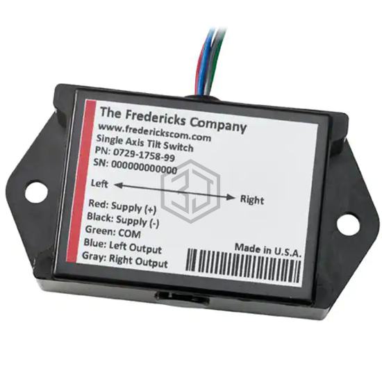 0729-1758-99 - The Fredericks Company - Motion Sensors - Tilt Switches