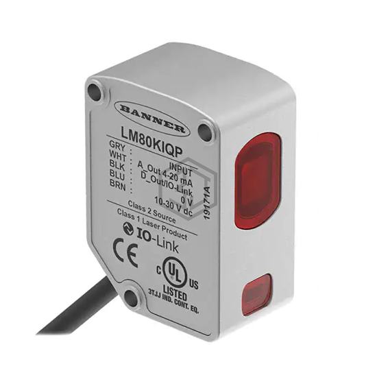 LM80KIQP - Banner Engineering Corporation - Optical Sensors - Distance Measuring