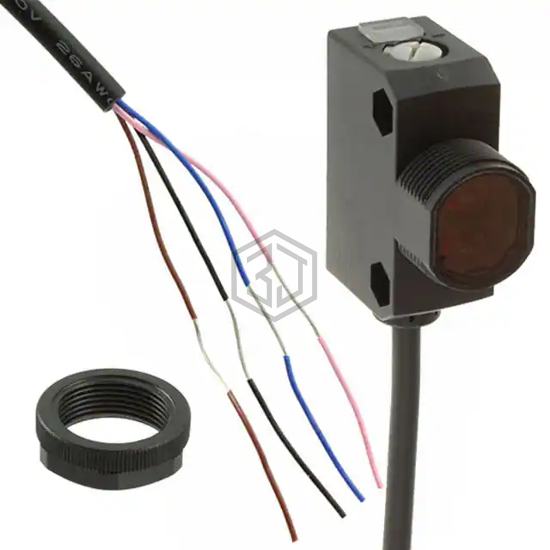 E3Z-FDN17 2M - Omron Automation and Safety - Optical Sensors - Photoelectric, Industrial