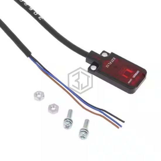 E3T-FL12 2M - Omron Automation and Safety - Optical Sensors - Photoelectric, Industrial