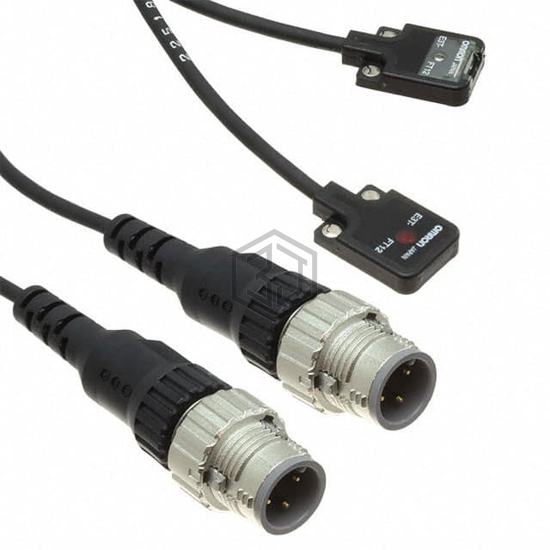 E3T-FT12-M1TJ 0.3M - Omron Automation and Safety - Optical Sensors - Photoelectric, Industrial