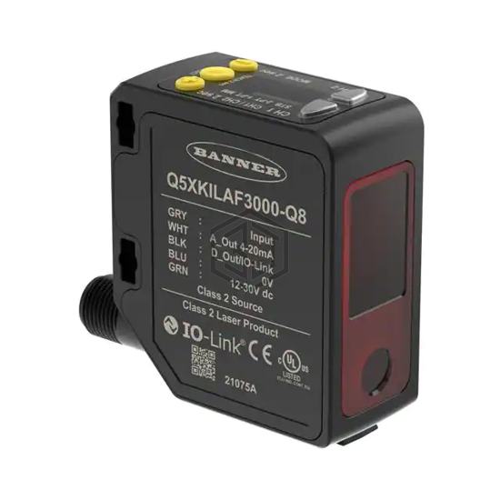 Q5XKILAF3000-Q8 - Banner Engineering Corporation - Optical Sensors - Photoelectric, Industrial