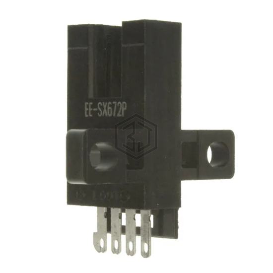 EE-SX672P - Omron Automation and Safety - Optical Sensors - Photointerrupters - Slot Type - Logic Output