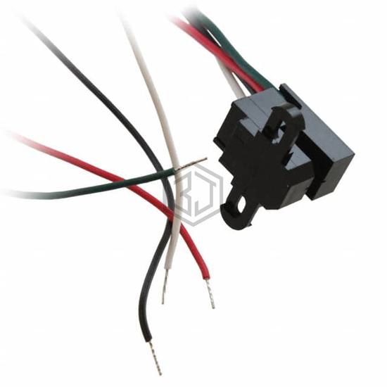 QVE00039 - onsemi - Optical Sensors - Photointerrupters - Slot Type - Transistor Output