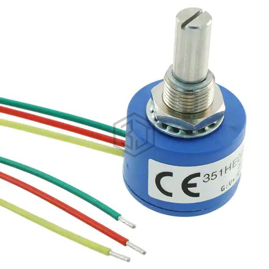 351HE0B4WA1S22 - Vishay Spectrol - Position Sensors - Angle, Linear Position Measuring
