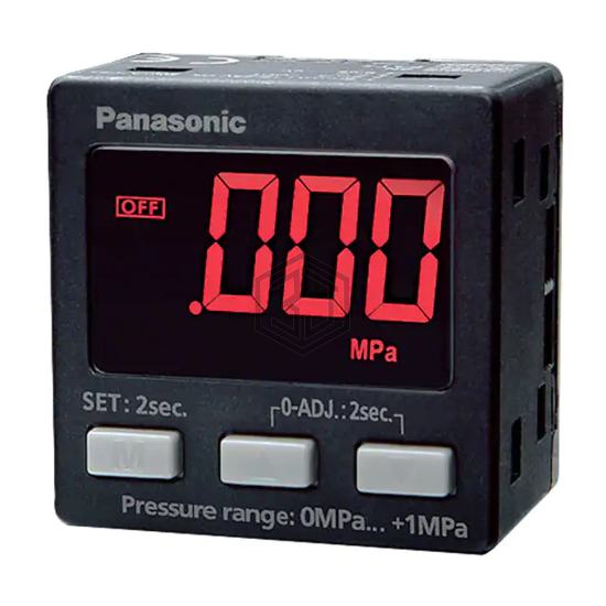 DP-002-J - Panasonic Industrial Automation Sales - Pressure Sensors, Transducers - Industrial