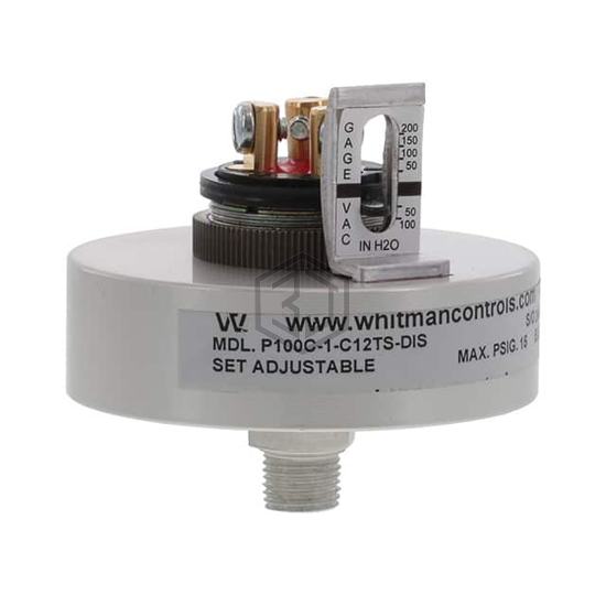 P100C-1-C12TS-DIS - Whitman Controls, LLC - Pressure Sensors, Transducers - Industrial