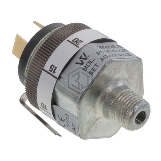 P119G-3H-C52TB-DIS - Whitman Controls, LLC - Pressure Sensors, Transducers - Industrial