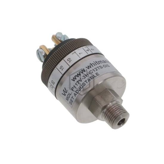P117V-3H-C12TS-DIS - Whitman Controls, LLC - Pressure Sensors, Transducers - Industrial