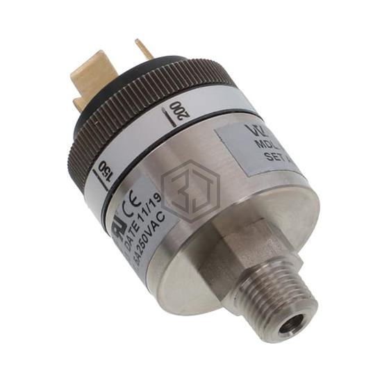 P117G-25H-C52TB-DIS - Whitman Controls, LLC - Pressure Sensors, Transducers - Industrial