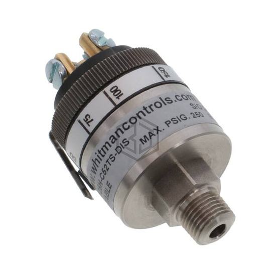 P117G-25H-C52TS-DIS - Whitman Controls, LLC - Pressure Sensors, Transducers - Industrial