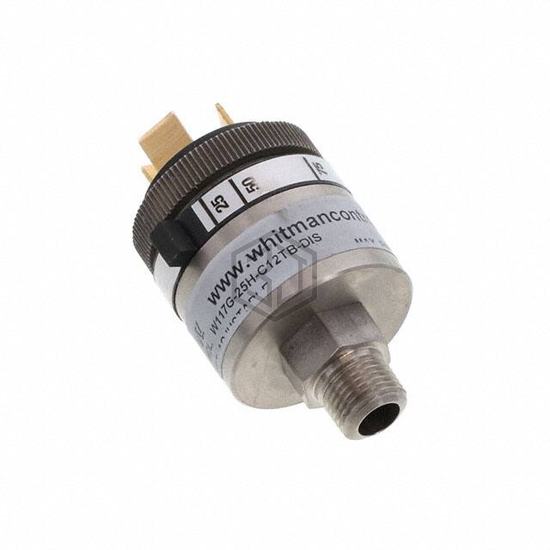 W117G-25H-C12TB-DIS - Whitman Controls, LLC - Pressure Sensors, Transducers - Industrial