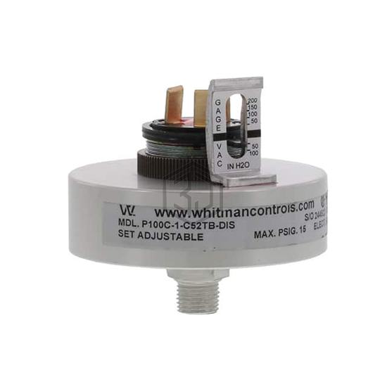 P100C-1-C52TB-DIS - Whitman Controls, LLC - Pressure Sensors, Transducers - Industrial
