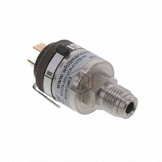 W117G-25H-VCR-C12TB-DIS - Whitman Controls, LLC - Pressure Sensors, Transducers - Industrial