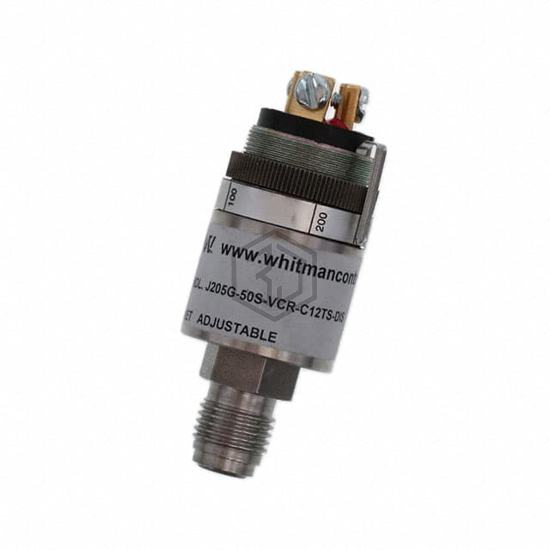 J205G-50S-VCR-C12TS-DIS - Whitman Controls, LLC - Pressure Sensors, Transducers - Industrial