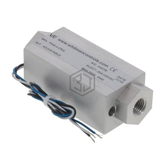 P845-4-CR2L - Whitman Controls, LLC - Pressure Sensors, Transducers - Industrial